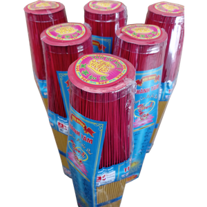 Nhang thơm Nhãn xanh đại bó lục giác 721 cây 38cm