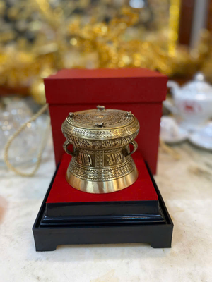 Trống đồng kích thước 12cm