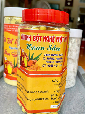 Tinh bột nghệ mật ong Hoan Sáu
