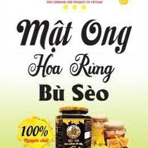 Mật ong Hoa rừng Bù Sèo (Hộp 02 hũ, 1 lít)