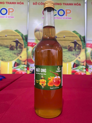 Mật ong rừng ngập mặn – Chai thủy tinh 650ml