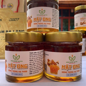 Mật ong đông trùng hạ thảo – Hũ thuỷ tinh 200ml