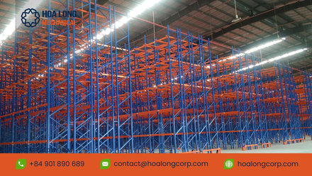Kệ Double Deep - Tối ưu kho logistics