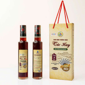 Nước mắm thượng hạng Tác Huy - hộp 02 chai 300 ml
