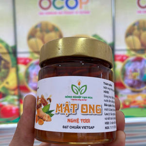 Mật ong nghệ tươi- Hũ thủy tinh 200ml