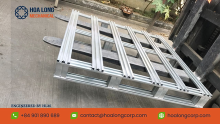 Pallet Sắt (Pallet Thép): Giải Pháp Lưu Trữ Tải Trọng Nặng Cho Kho Hiện Đại