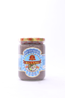 MẮM TÔM ĐẶC BIỆT BA LÀNG THÀNH HIỆP ( 350G HŨ THỦY TINH)