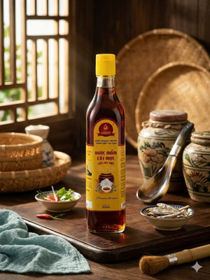 NƯỚC MẮM CỐT MỰC BA LÀNG THÀNH HIỆP Ủ 4 NĂM