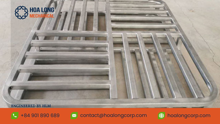 Pallet Sắt (Pallet Thép): Giải Pháp Lưu Trữ Tải Trọng Nặng Cho Kho Hiện Đại