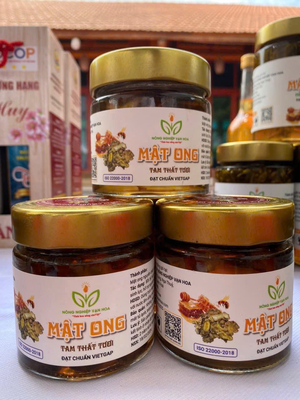 Mật ong tam thất tươi – Hũ thuỷ tinh 200ml