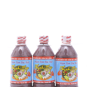 3 CHAI MẮM TÔM ĐẶC BIỆT BA LÀNG THÀNH HIỆP( 600G NHỰA PET)