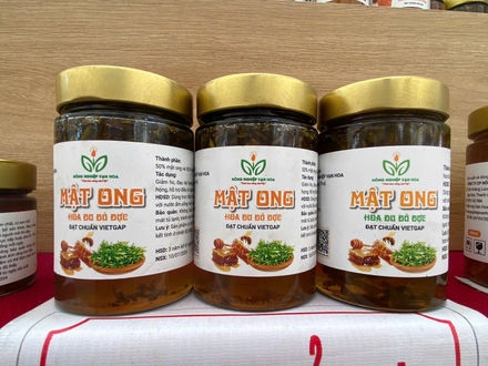 Mật ong hoa đu đủ đực – Hũ thủy tinh 400ml