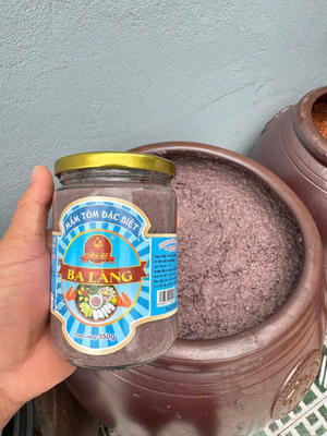 MẮM TÔM ĐẶC BIỆT BA LÀNG THÀNH HIỆP ( 350G HŨ THỦY TINH)