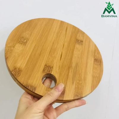 Thớt Gỗ Tre Tròn BAMVINA