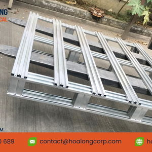 Pallet Sắt (Pallet Thép): Giải Pháp Lưu Trữ Tải Trọng Nặng Cho Kho Hiện Đại